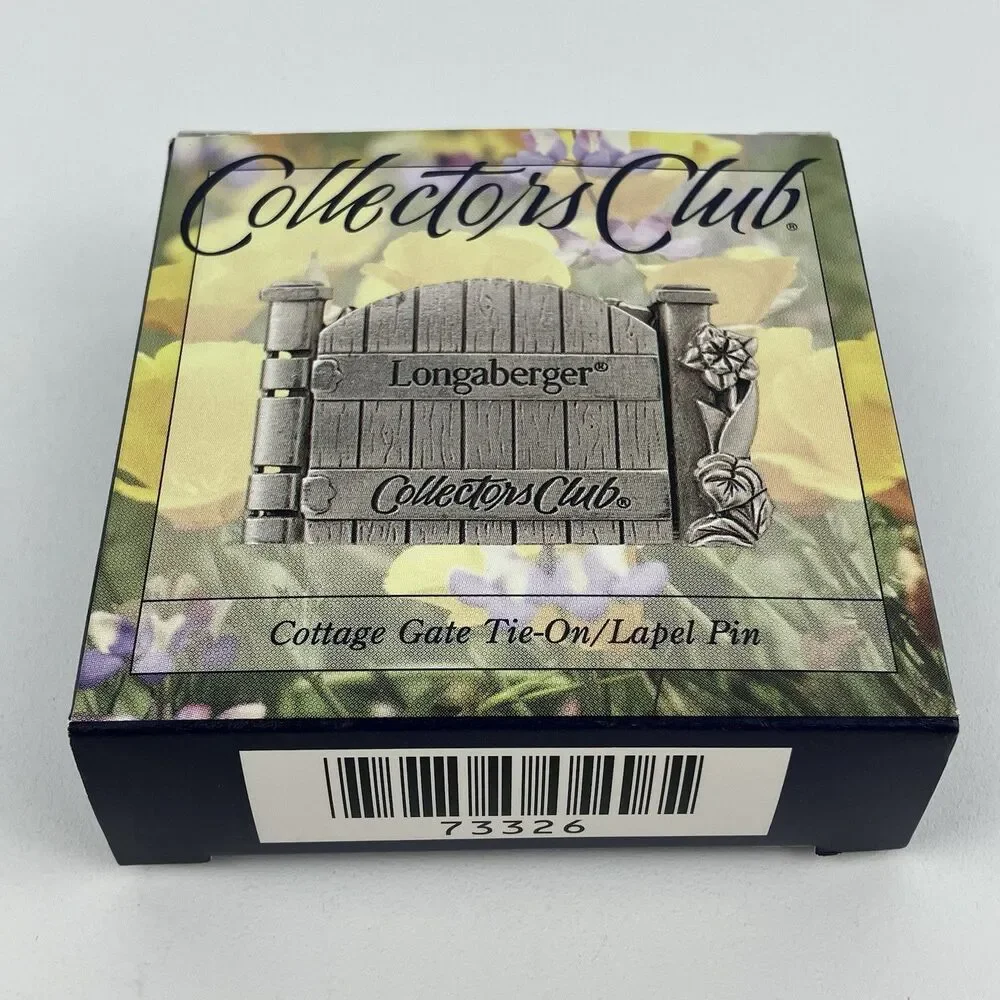 Longaberger Cottage Gate Metal Basket Tie On Accessory 2000 | 1.5